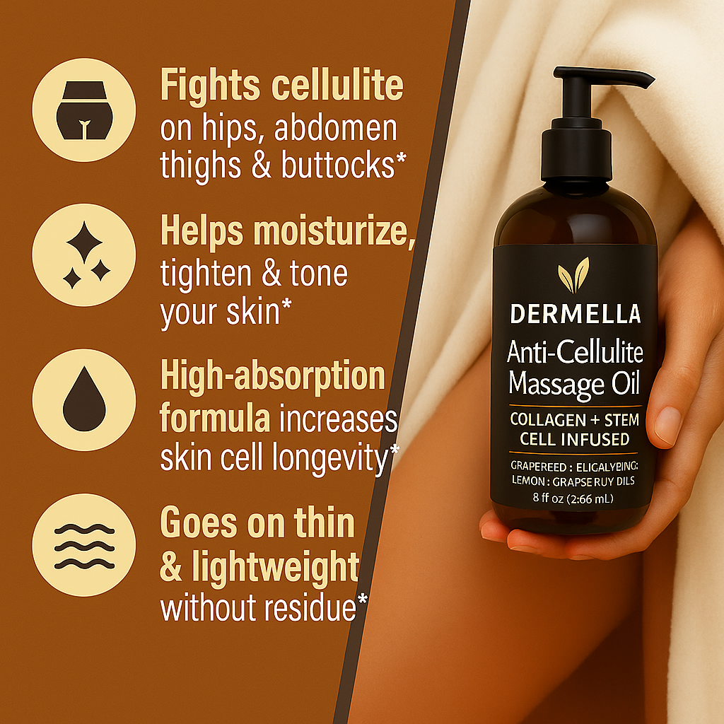 Dermella™ Anti Cellulite Massage Oil